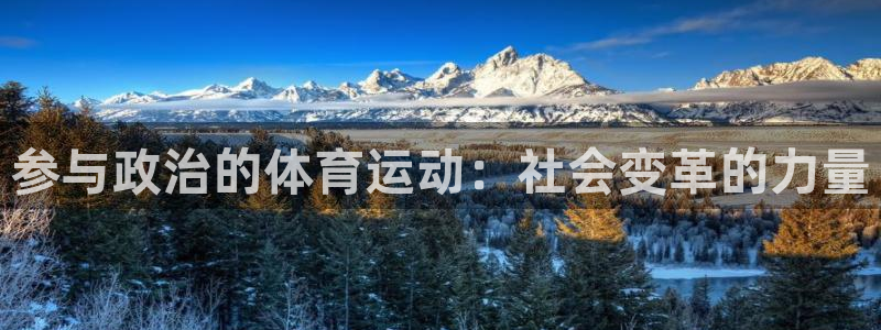 77体育：参与政治的体育运动：社会变革的力量